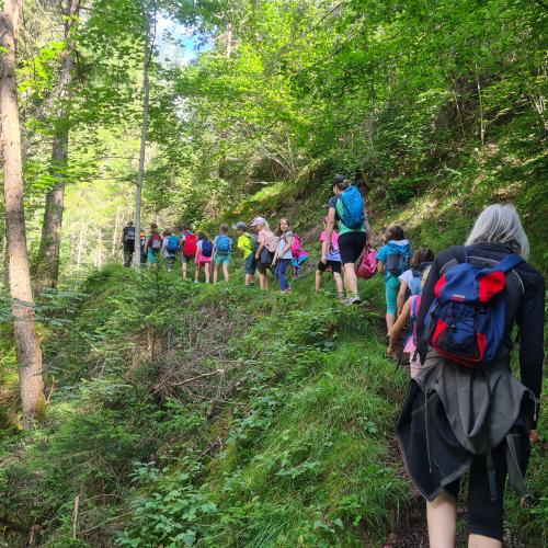 Wandertag Burg Klamm
