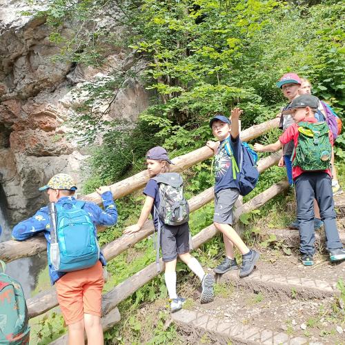 Wandertag Burg Klamm