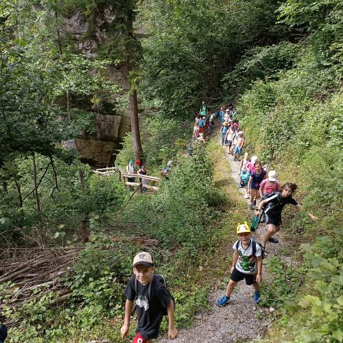Wandertag Burg Klamm