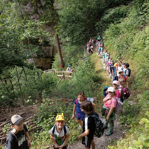 Wandertag Burg Klamm