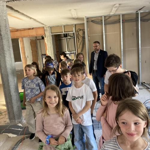 Besuch im Gemeindeamt