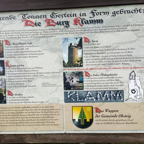 Wandertag Burg Klamm