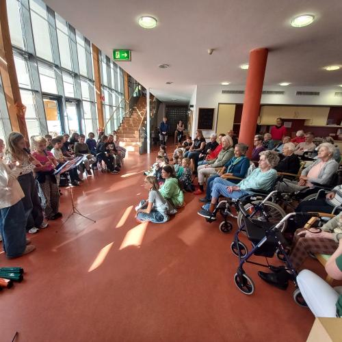 Musiknachmittag im Sozialzentrum 2024_10_22