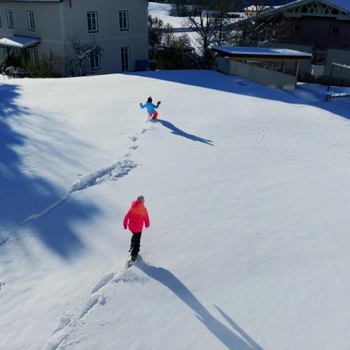 Der erste Schnee Juchee