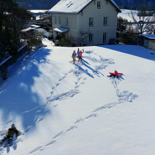 Der erste Schnee Juchee