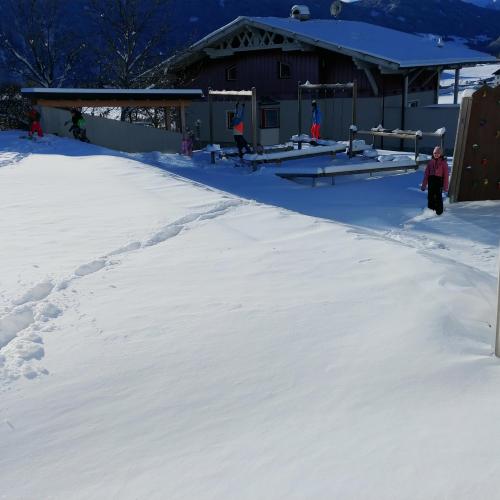 Der erste Schnee Juchee