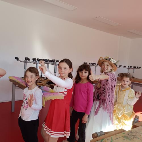 Faschingsgaudi in der Nachmittagsbetreuung