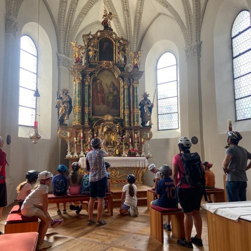 Treten und beten