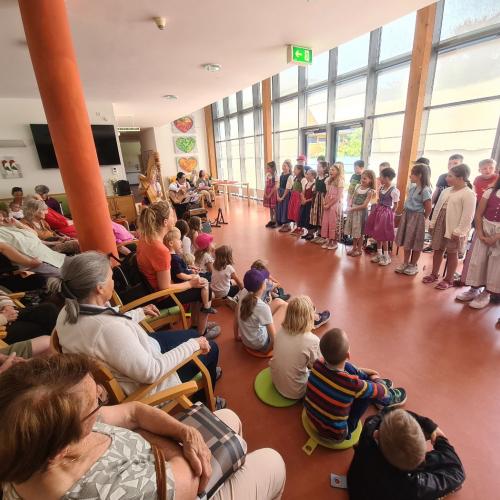 Singen im Altersheim