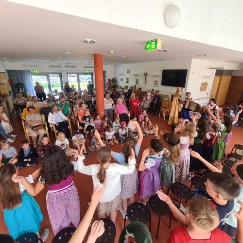 Singen im Altersheim