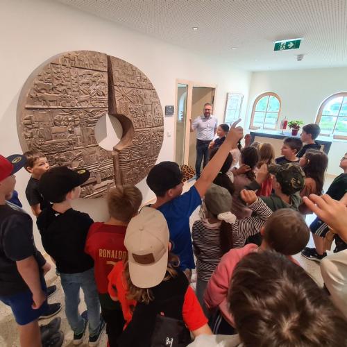 Besuch beim Bürgermeister