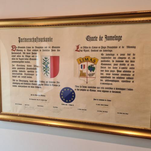 Besuch beim Bürgermeister