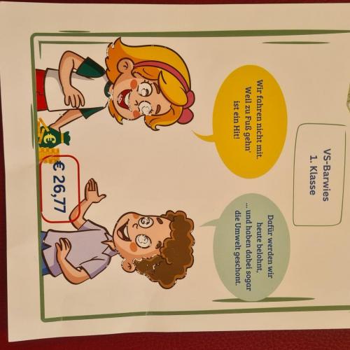 Zu Fuß in die Schule 2025