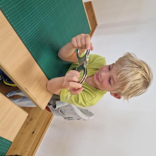 Besuch der Schulwegpolizei