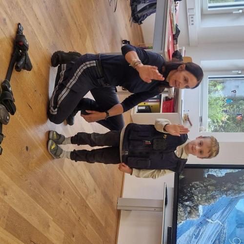 Besuch der Schulwegpolizei