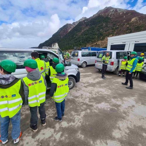 Besuch Baustelle Küthai 2