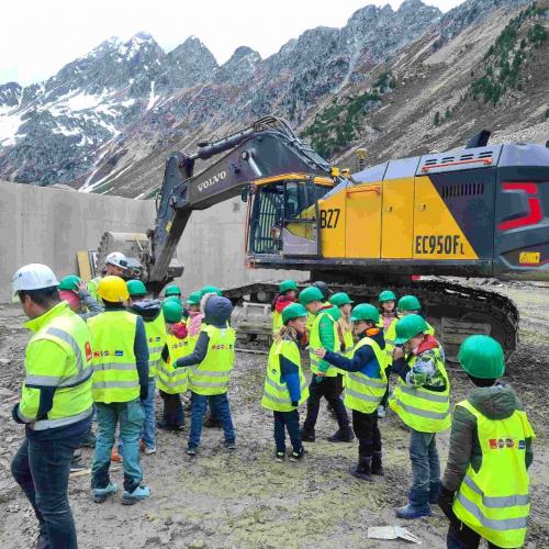 Besuch Baustelle Küthai 2