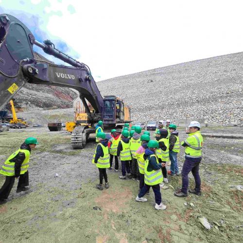 Besuch Baustelle Küthai 2