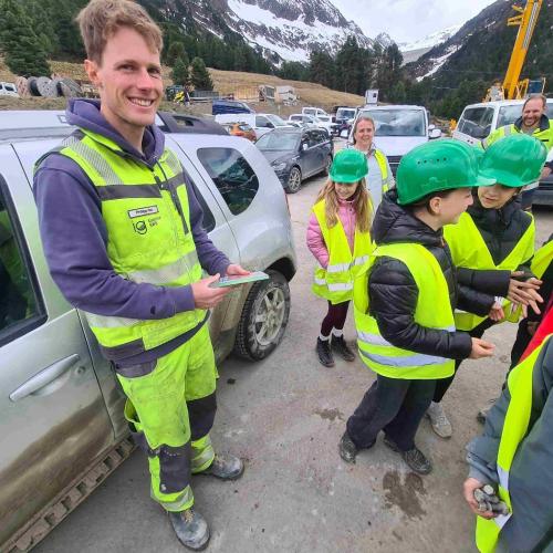 Besuch Baustelle Küthai 2