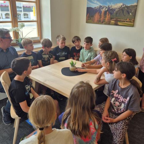 Besuch im Gemeindeamt