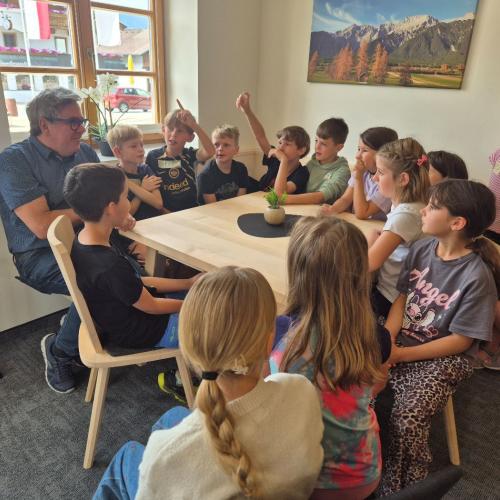 Besuch im Gemeindeamt