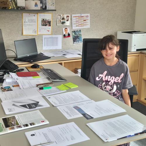 Besuch im Gemeindeamt