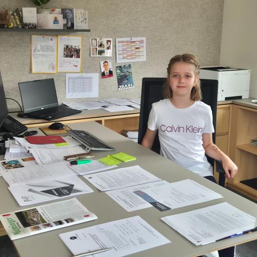 Besuch im Gemeindeamt