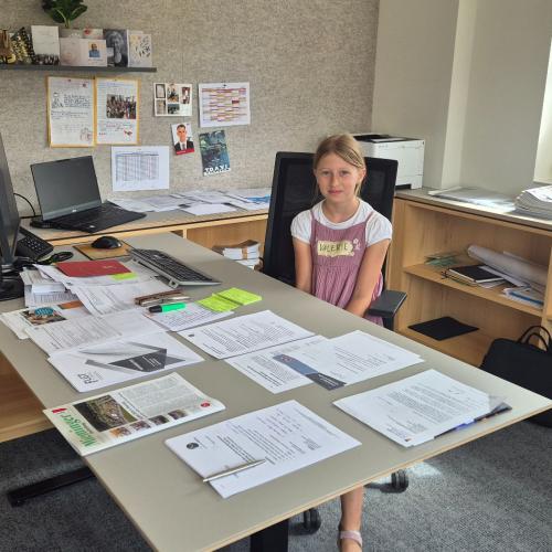 Besuch im Gemeindeamt