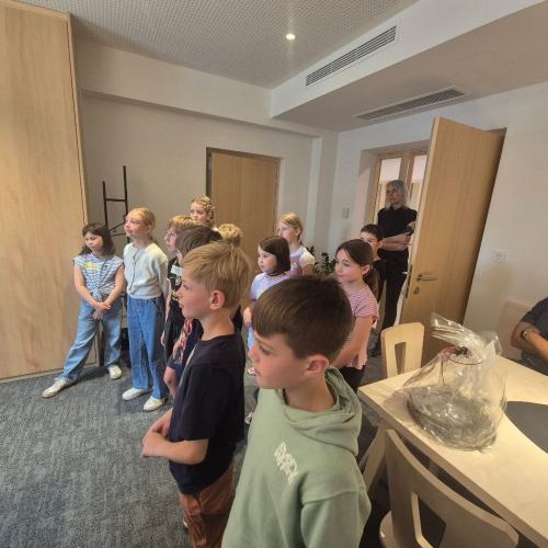 Besuch im Gemeindeamt