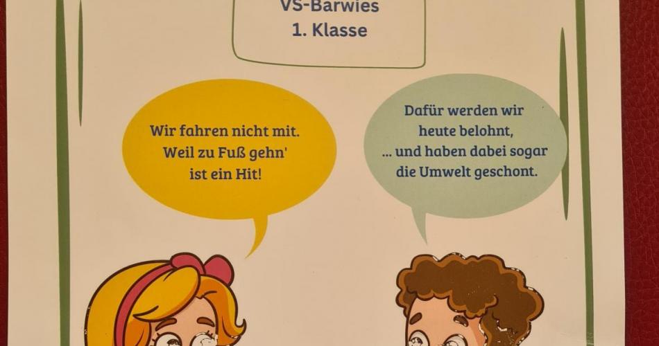 Zu Fuß in die Schule 2025