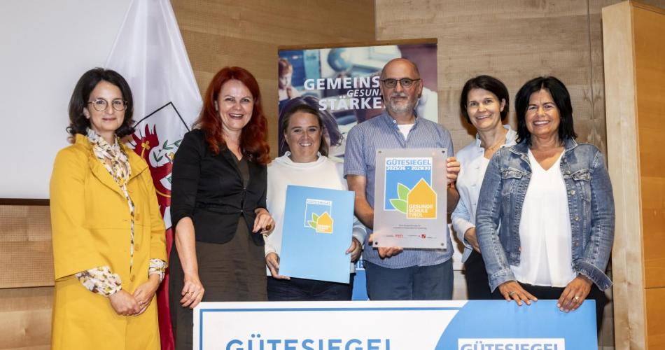 gütesiegel gesunde schule 2025